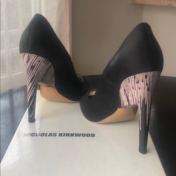 Nicholas Kirkwood Satin Heels - Picture 2 of 4
